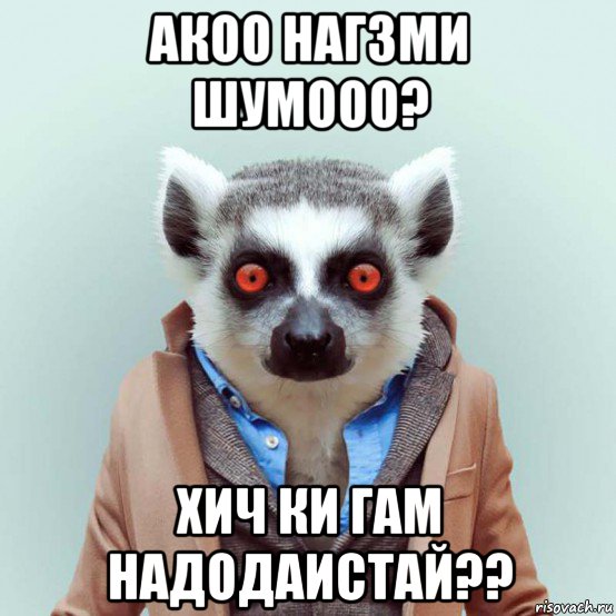 акоо нагзми шумооо? хич ки гам надодаистай??