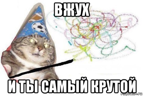 вжух и ты самый крутой, Мем Вжух