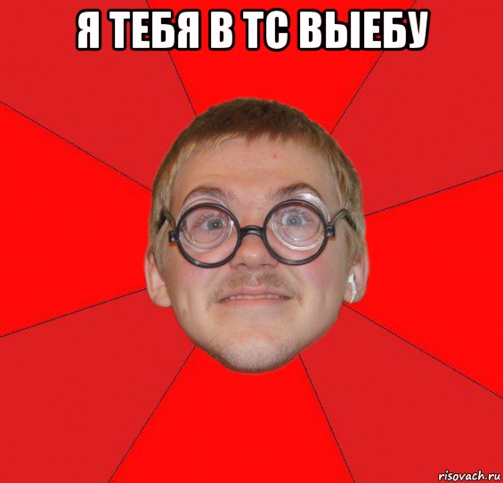 я тебя в тс выебу 