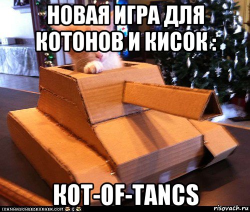 новая игра для котонов и кисок : кот-of-tancs