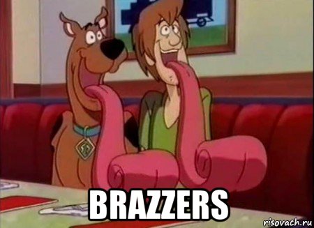  brazzers, Мем Скуби ду