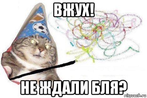 вжух! не ждали бля?, Мем Вжух