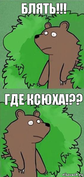 Блять!!! Где Ксюха!??, Комикс блять где шлюха