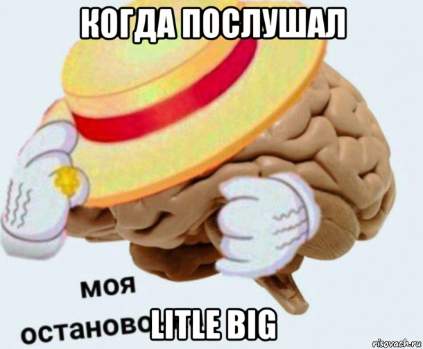 когда послушал litle big, Мем   Моя остановочка мозг