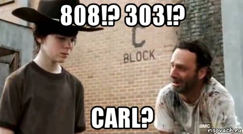 808!? 303!? carl?, Мем Понимаешь карл