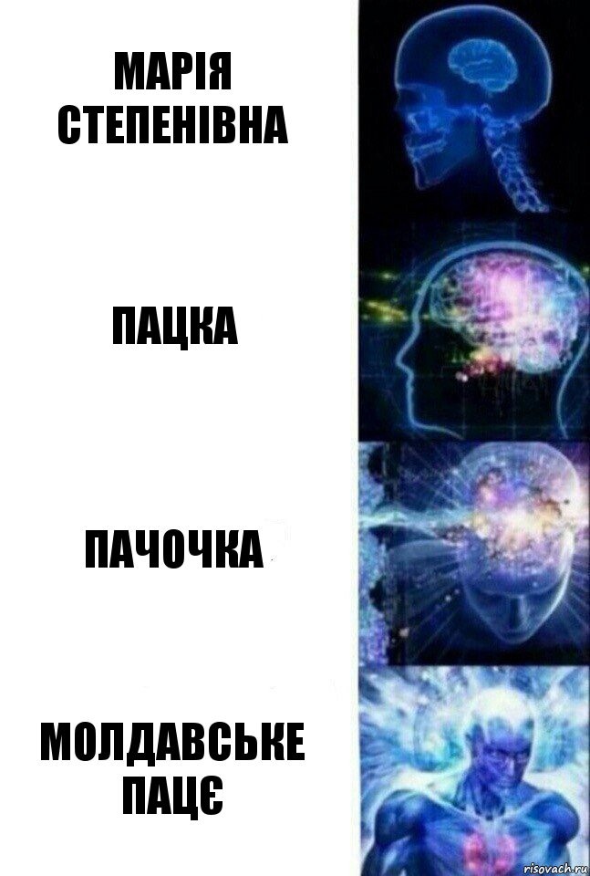 марія степенівна пацка пачочка молдавське пацє, Комикс  Сверхразум