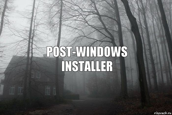 post-Windows Installer, Комикс  Тлен