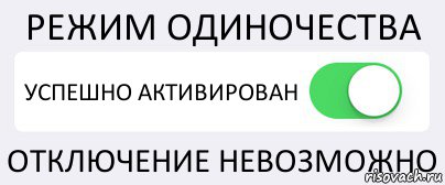 Активированный режим. Режим одиночества. Режим успешно активирован. Режим пох успешно активирован. Режим игнор.