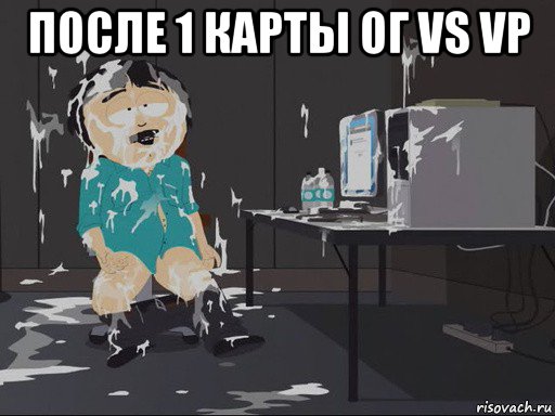 после 1 карты ог vs vp , Мем    Рэнди Марш