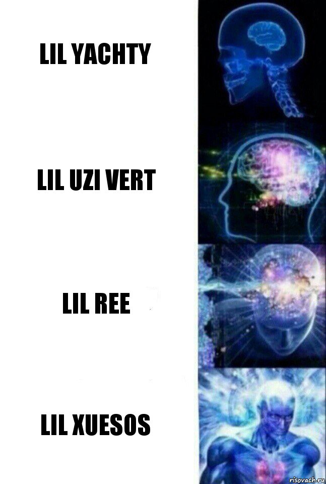 Lil Yachty Lil Uzi Vert Lil Ree Lil Xuesos, Комикс  Сверхразум