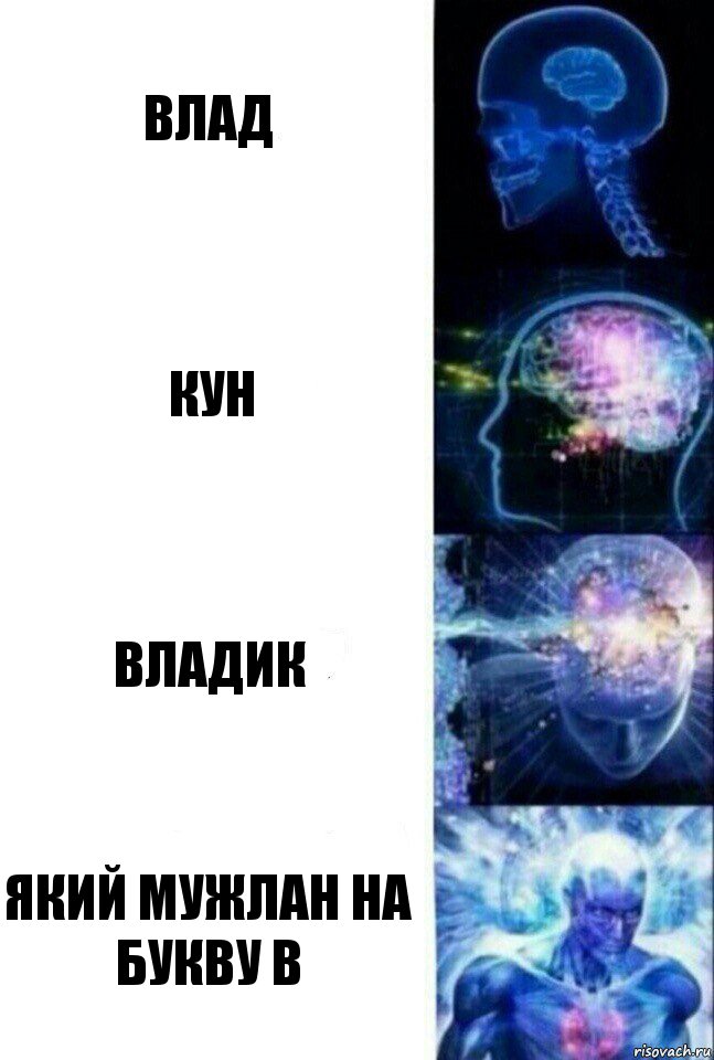 Влад Кун Владик Який мужлан на букву В, Комикс  Сверхразум