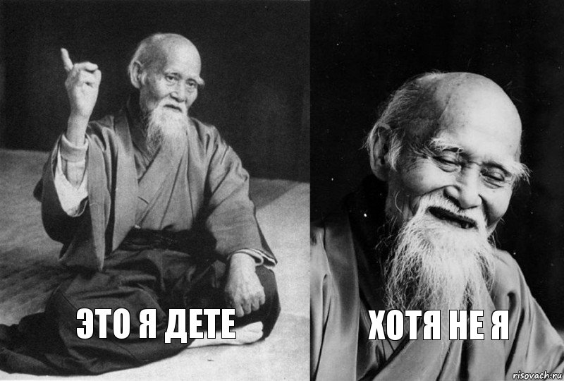 это я дете хотя не я, Комикс Мудрец-монах (2 зоны)