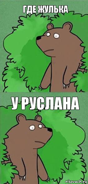 ГДЕ ЖУЛЬКА У РУСЛАНА