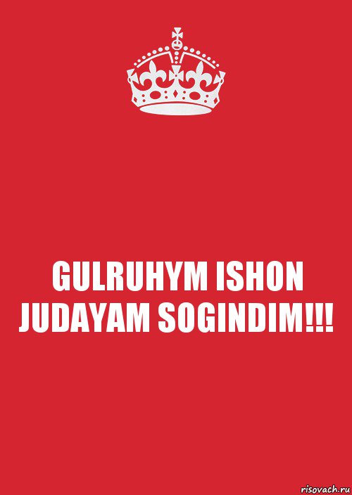 GULRUHYM ISHON JUDAYAM SOGINDIM!!!, Комикс Keep Calm 3