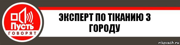 эксперт по тiканию з городу, Комикс   пусть говорят