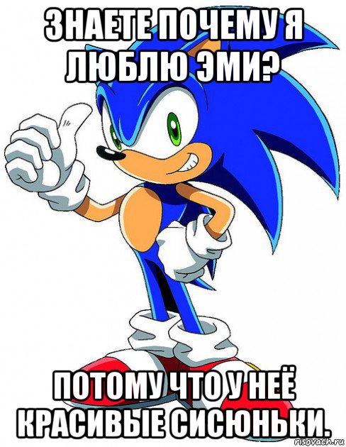 Я люблю эми. Мемы с Соником. Соник мемы. Мемы про Соника. Sonic x Мем.