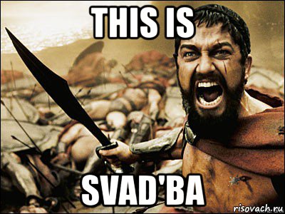 this is svad'ba, Мем Это Спарта