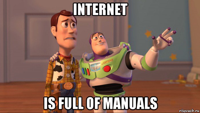 internet is full of manuals, Мем Они повсюду (История игрушек)