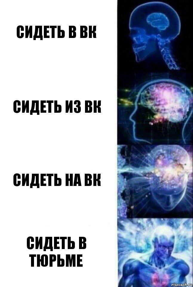 сидеть в вк сидеть из вк сидеть на вк сидеть в тюрьме, Комикс  Сверхразум