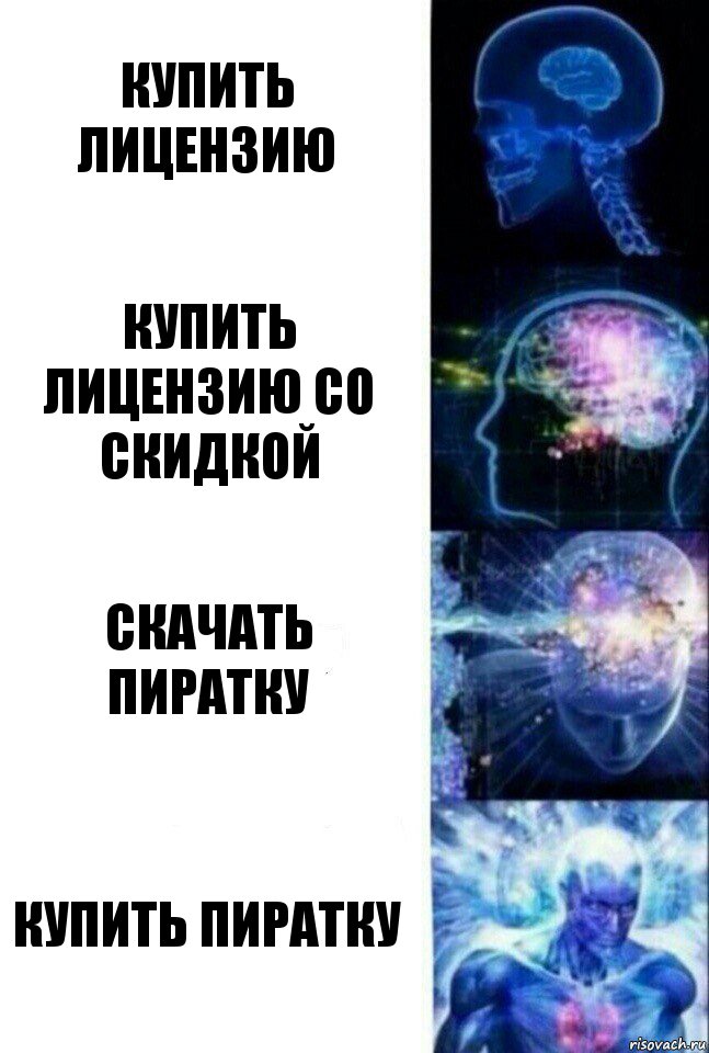 Купить лицензию Купить лицензию со скидкой Скачать пиратку Купить пиратку, Комикс  Сверхразум