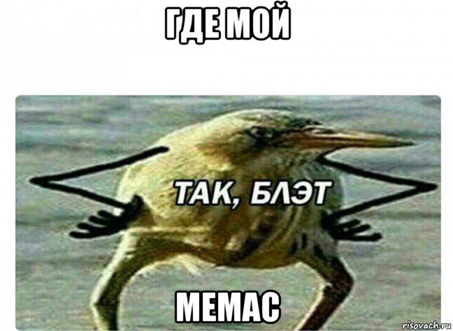 где мой мемас