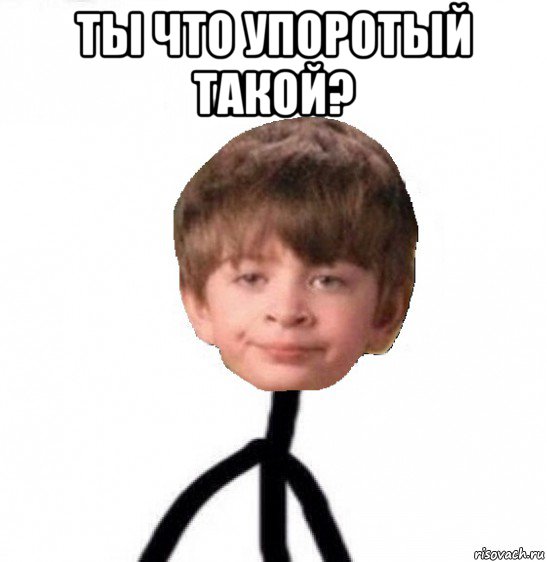 ты что упоротый такой? , Мем Кислолицый0