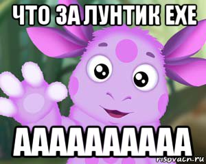 что за лунтик exe аааааааааа