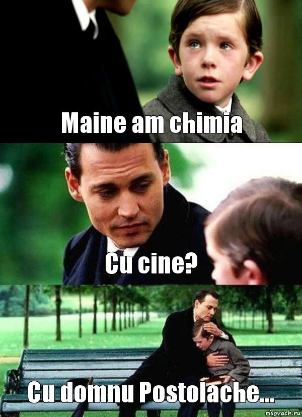 Maine am chimia Cu cine? Cu domnu Postolache..., Комикс Волшебная страна