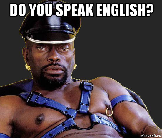 do you speak english? 