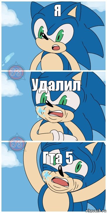 Я Удалил Гта 5