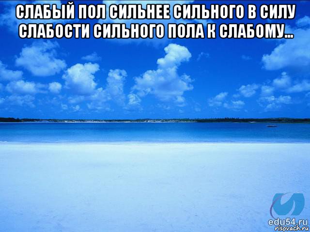 слабый пол сильнее сильного в силу слабости сильного пола к слабому... , Мем у каждой Ксюши должен быть свой 