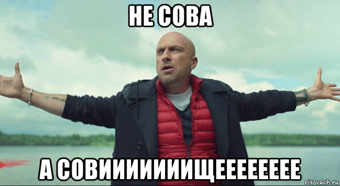 не сова а совииииииищееееееее