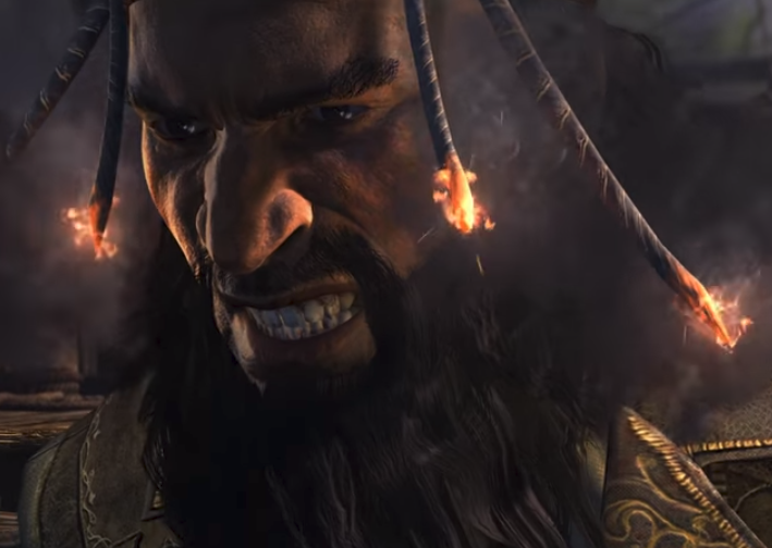 Blackbeard writing meme
