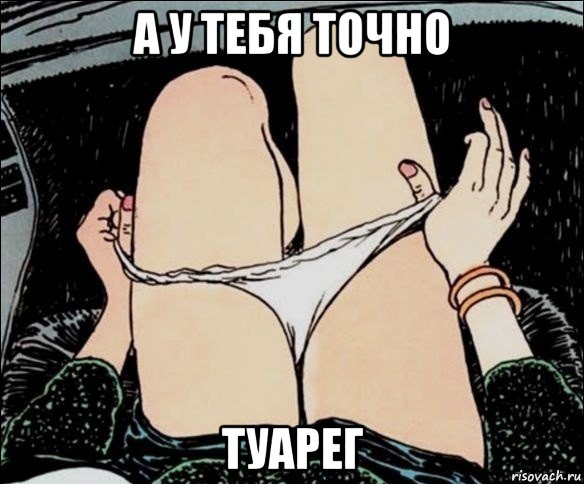 а у тебя точно туарег, Мем А у тебя точно есть