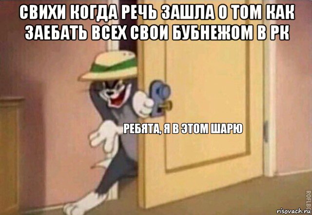 свихи когда речь зашла о том как заебать всех свои бубнежом в рк , Мем    Ребята я в этом шарю