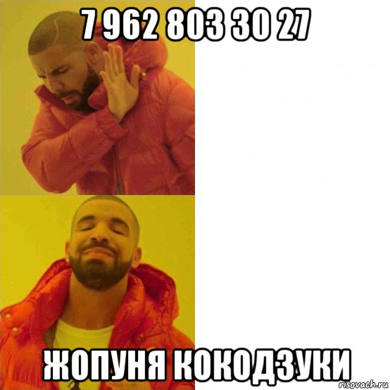 7 962 803 30 27 жопуня кокодзуки, Комикс Тимати да нет