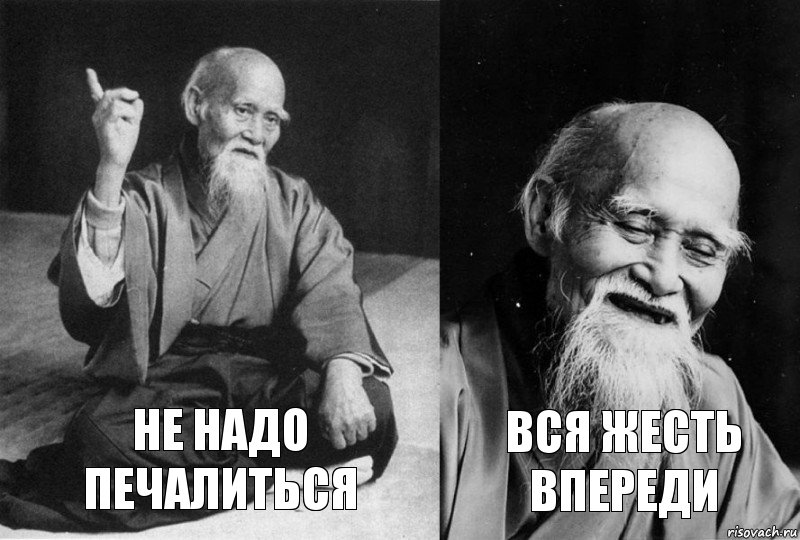 Не надо печалиться Вся жесть впереди, Комикс Мудрец-монах (2 зоны)