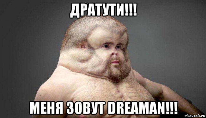 дратути!!! меня зовут dreaman!!!, Мем  Человек который выживет в лбом ДТП