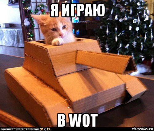 я играю в wot