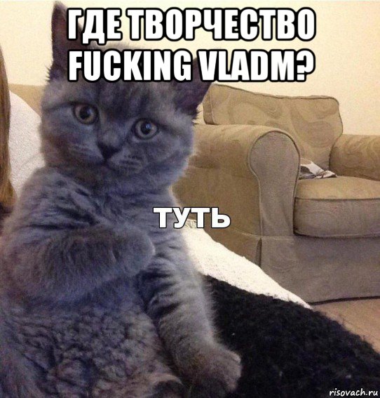 где творчество fucking vladm? 