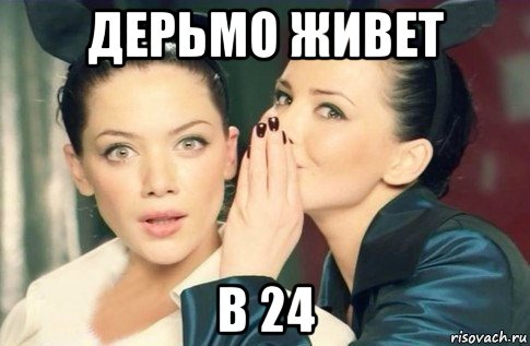 дерьмо живет в 24, Мем  Он