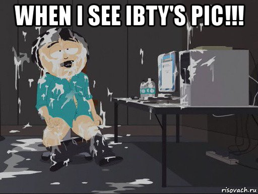 when i see ibty's pic!!! , Мем    Рэнди Марш