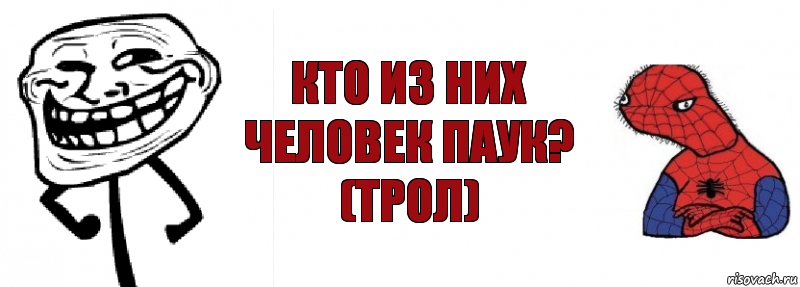 кТо из них чеЛОвек паук? (ТРОЛ), Комикс Спуди и траль