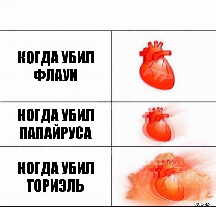 когда убил флауи когда убил папайруса когда убил ториэль, Комикс  Расширяюшее сердце