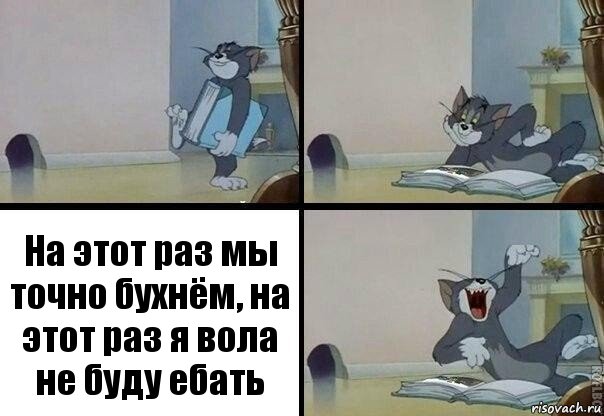 На этот раз мы точно бухнём, на этот раз я вола не буду ебать, Комикс  том прочитал в книге