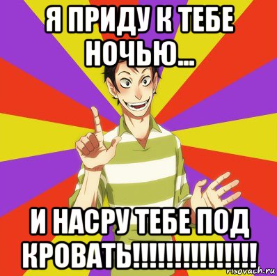 я приду к тебе ночью... и насру тебе под кровать!!!!!!!!!!!!!!!, Мем Дон Кихот Соционика