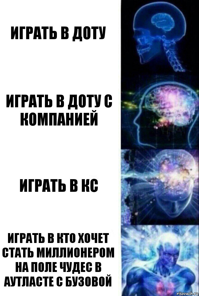 играть в доту играть в доту с компанией играть в кс играть в кто хочет стать миллионером на поле чудес в аутласте с бузовой, Комикс  Сверхразум