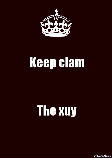 Keep clam The xuy, Комикс keep calm