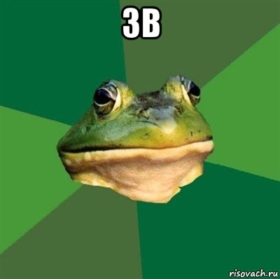 3в , Мем  Мерзкая жаба