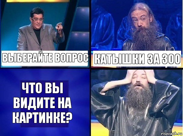 выберайте вопрос Катышки за 300 что вы видите на картинке?